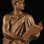живая статуя Юлий Цезарь, живая статуя гладиатор
